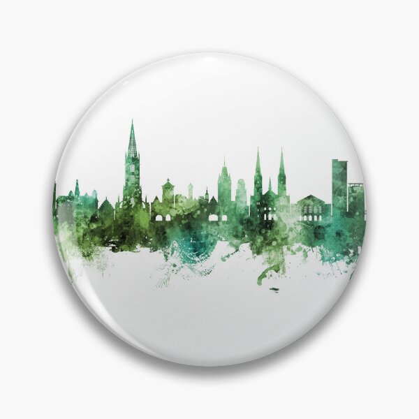 Item preview, Freiburg Germany Skyline designed and sold by ArtPrints.