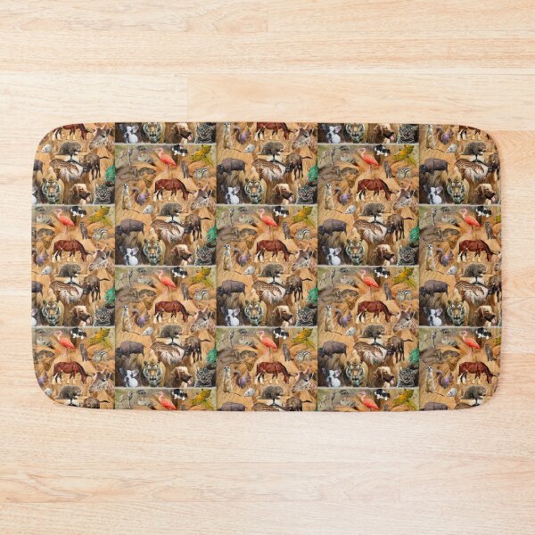 Item preview, Animal Montage on Lion's Face designed and sold by Javamba.