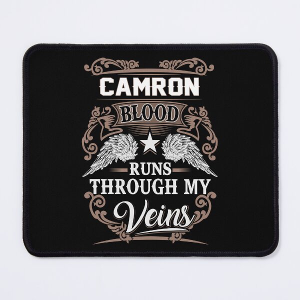 Item preview, Camron Name T Shirt - Camron Blood Runs Through My Veins Gift Item Tee designed and sold by sallyanney.