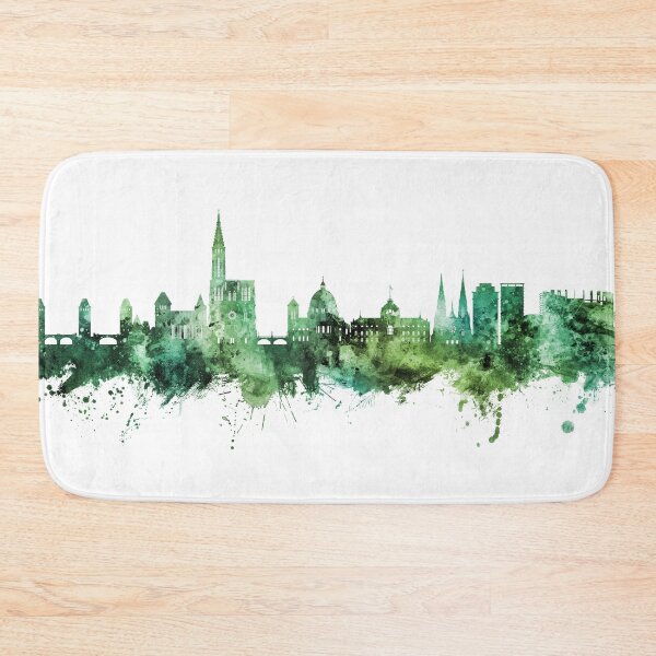 Item preview, Strasbourg France Skyline designed and sold by ArtPrints.