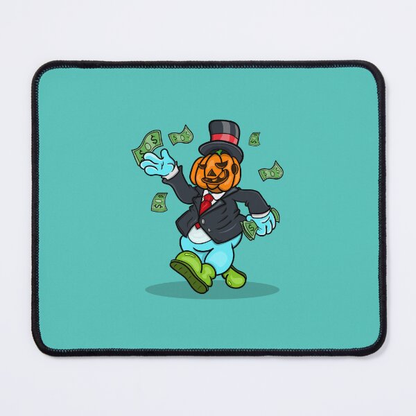 Item preview, Rich Pumpkin Monster Throwing Money. designed and sold by tedykurniawan12.