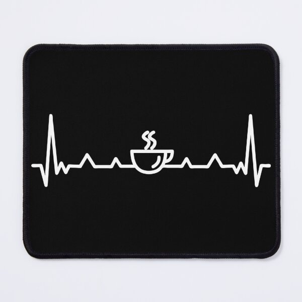 Item preview, Coffee heartbeat - coffee lovers designed and sold by pixxart.
