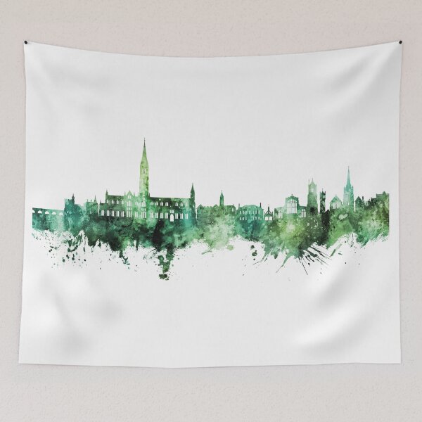 Item preview, Salisbury England Skyline designed and sold by ArtPrints.