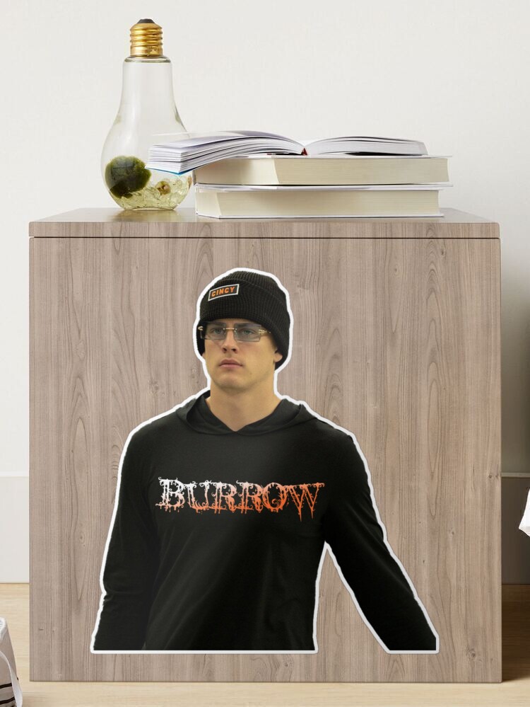 Joe Burrow Who Dey American Football Sticker for Sale by LouisUS