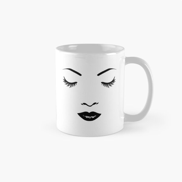 Item preview, Pretty girl face with long eyelashes designed and sold by pixxart.