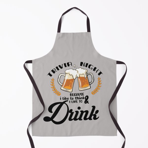 Item preview, trivia night because i like to think and i like to drink, Trivia Gift, Trivia, Game Night , Game Night Gift, Trivia Lover Gift, Trivia Lover  designed and sold by ourpretty.