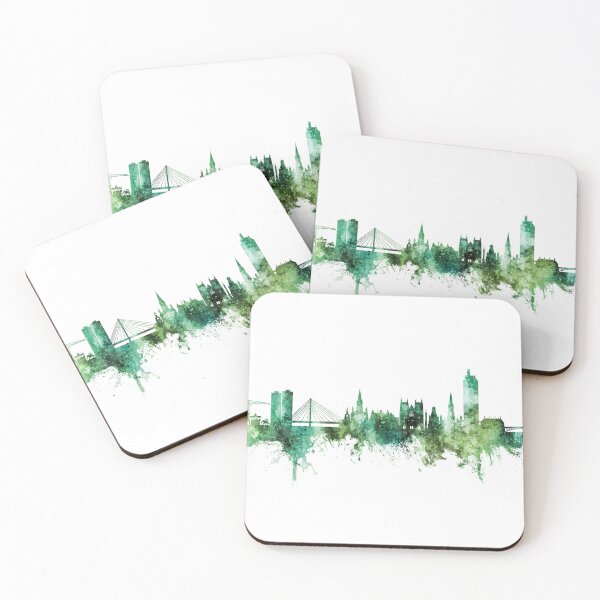 Item preview, Nantes France Skyline designed and sold by ArtPrints.