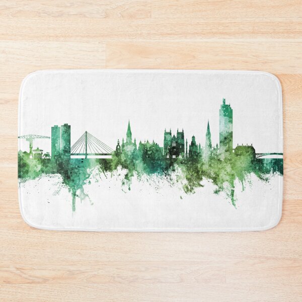 Item preview, Nantes France Skyline designed and sold by ArtPrints.
