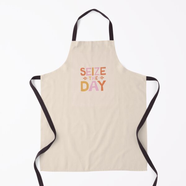Item preview, Seize the Day - Pink Orange Motivation and Inspirational Quote designed and sold by greenoriginals.