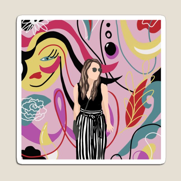 Item preview, Cool Graffiti Girl Illustration- Fashion Girl- Wynwood, Miami designed and sold by Brushedinbold.
