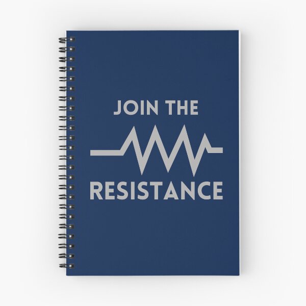 Item preview, Join the Resistance. Electronics Component theme designed and sold by EngineersArt.