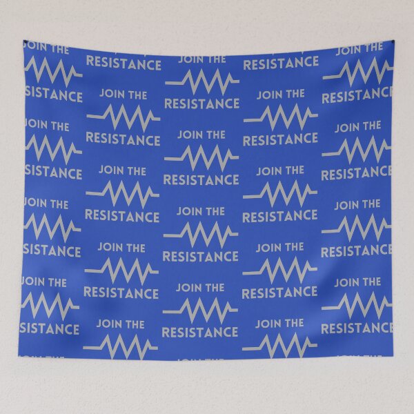Item preview, Join the Resistance. Electronics Component theme designed and sold by EngineersArt.