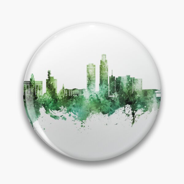 Artikelvorschau, Omaha Nebraska Skyline entworfen und verkauft von ArtPrints.