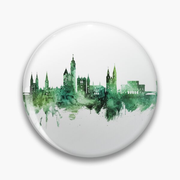 Item preview, Braunschweig Germany Skyline designed and sold by ArtPrints.