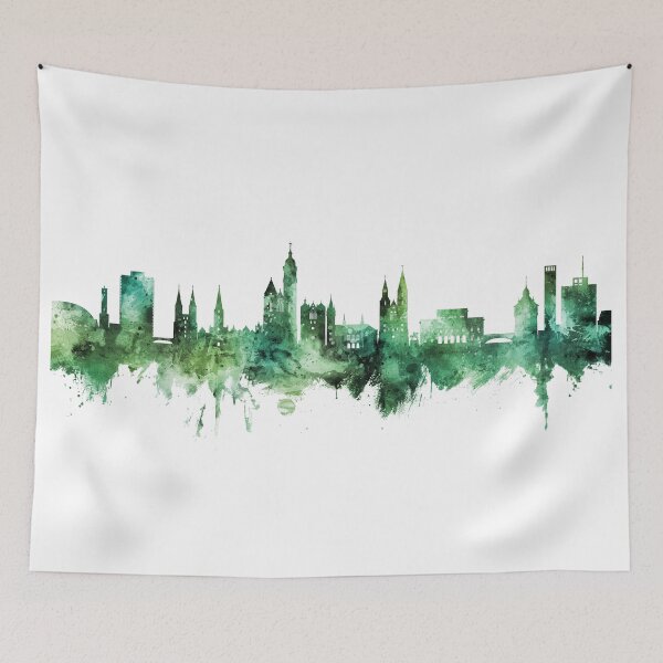 Item preview, Braunschweig Germany Skyline designed and sold by ArtPrints.