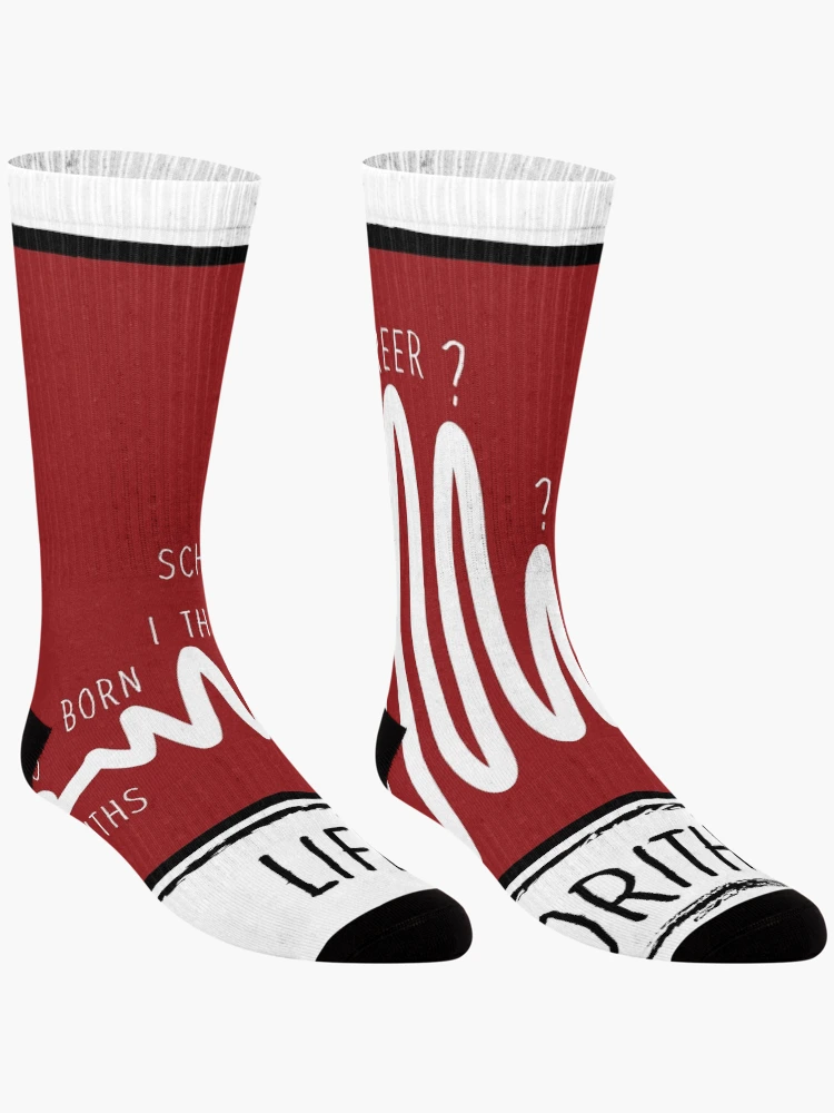 Thumbnail 3 of 5, Socks, Life Algorithm designed and sold by Rotasiin.