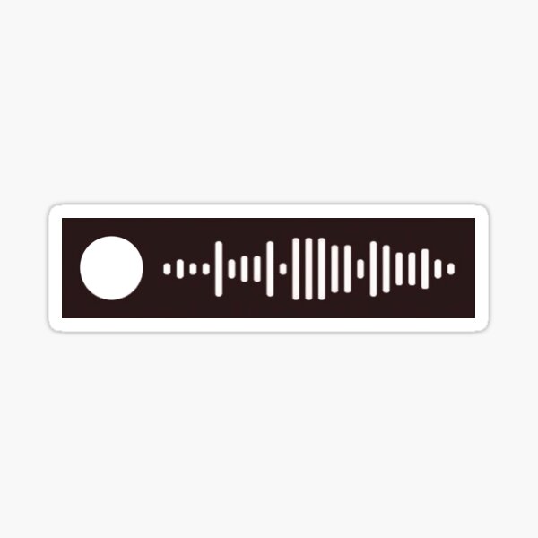 from eden (hozier) spotify code Sticker