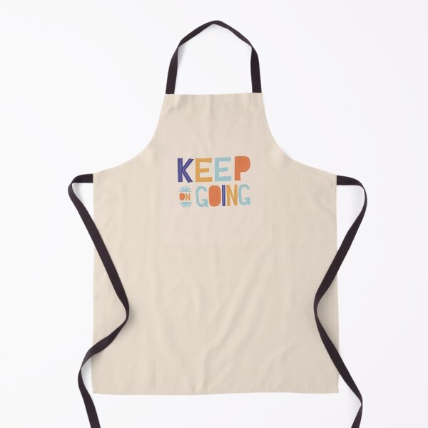 Item preview, Keep on Going - Pink and Orange Inspirational Quote designed and sold by greenoriginals.
