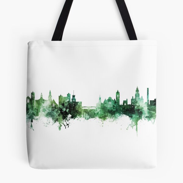 Item preview, Nashua New Hampshire Skyline designed and sold by ArtPrints.