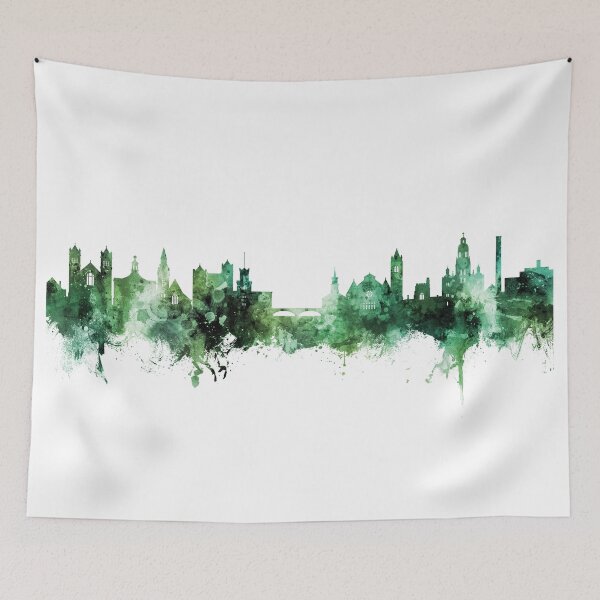 Item preview, Nashua New Hampshire Skyline designed and sold by ArtPrints.