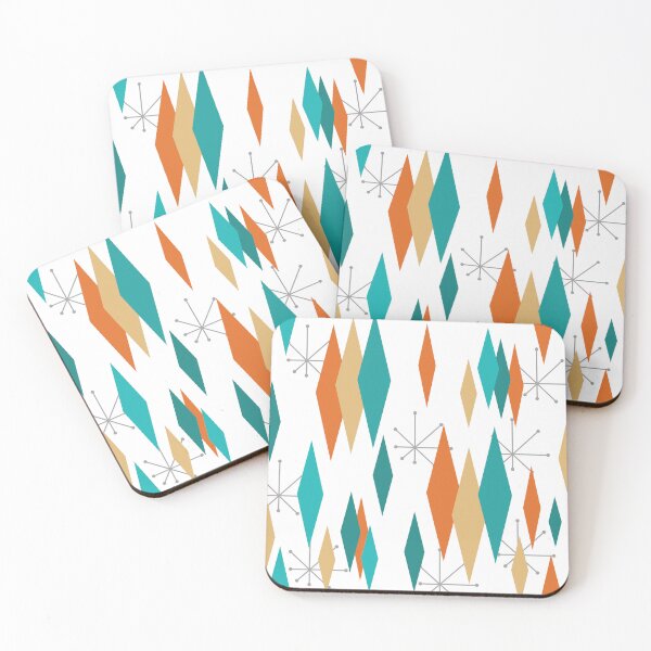 Item preview, Vintage Shape Pattern - Retro Pattern - Mid-Century Modern designed and sold by CattlettArt.