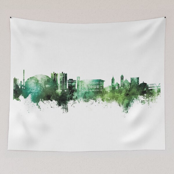 Item preview, Cedar Falls Iowa Skyline designed and sold by ArtPrints.
