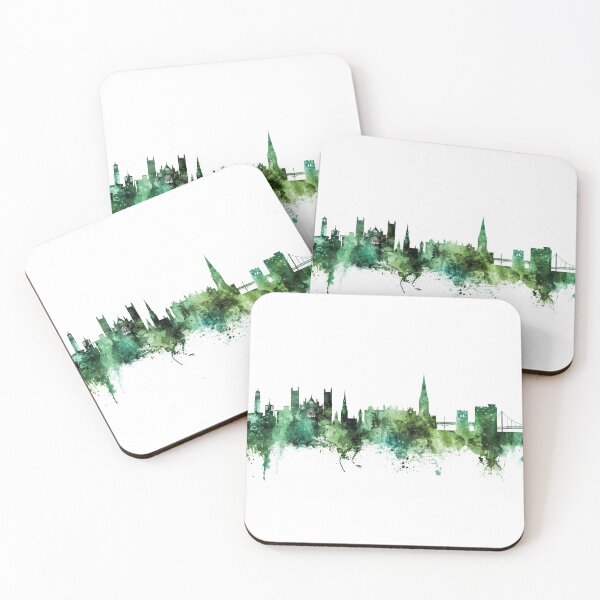Item preview, Exeter England Skyline designed and sold by ArtPrints.