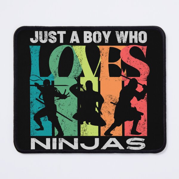 Item preview, Just a boy who loves Ninjas - Day of the Ninja - Version 3 designed and sold by Macspayne.