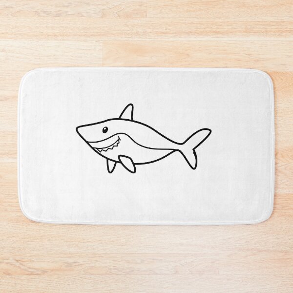 Item preview, Cute Shark designed and sold by BrighterDaysCo.