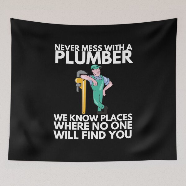 Item preview, plumber designed and sold by T-shirtgallery.