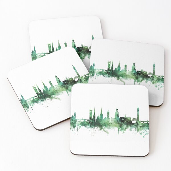 Item preview, Shrewsbury England Skyline designed and sold by ArtPrints.