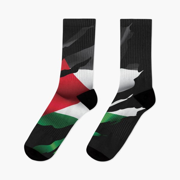 Item preview, Palestine Ripped Flag designed and sold by RahallusNtx.