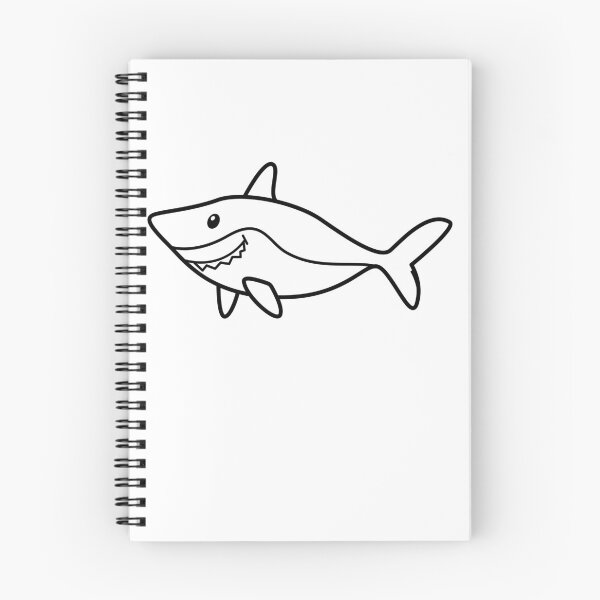 Item preview, Cute Shark designed and sold by BrighterDaysCo.