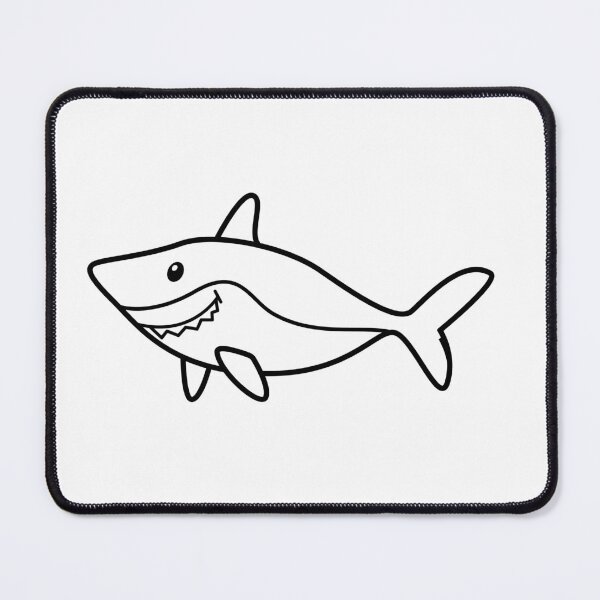 Item preview, Cute Shark designed and sold by BrighterDaysCo.