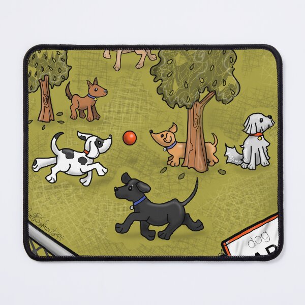 Item preview, Dog Park designed and sold by heathersartwork.