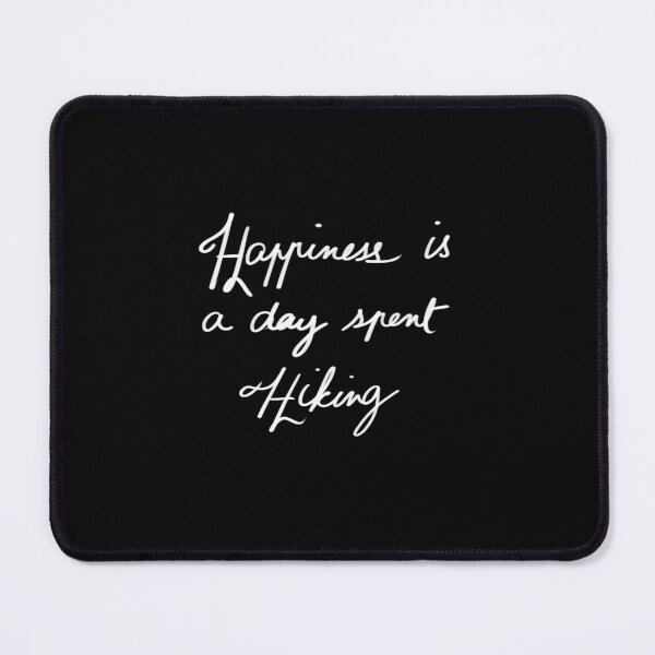 Item preview, Happines is a day spent hiking designed and sold by InmyOwnwords.