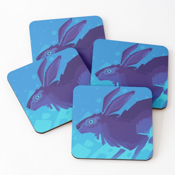 Item preview, blue hare designed and sold by dinoserious.