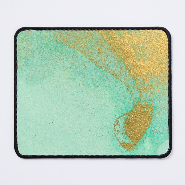 Item preview,  Gold  Green Marble  designed and sold by kostellosart.
