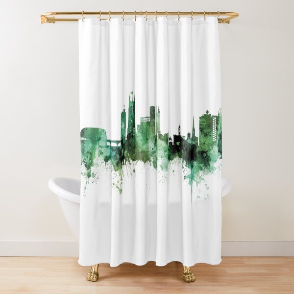 Item preview, Derby England Skyline designed and sold by ArtPrints.