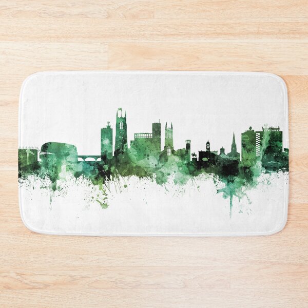 Item preview, Derby England Skyline designed and sold by ArtPrints.