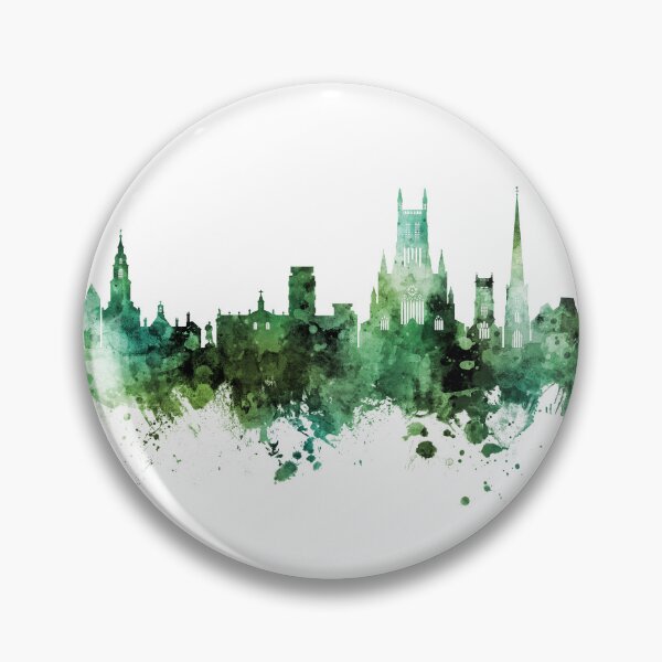 Item preview, Worcester England Skyline designed and sold by ArtPrints.