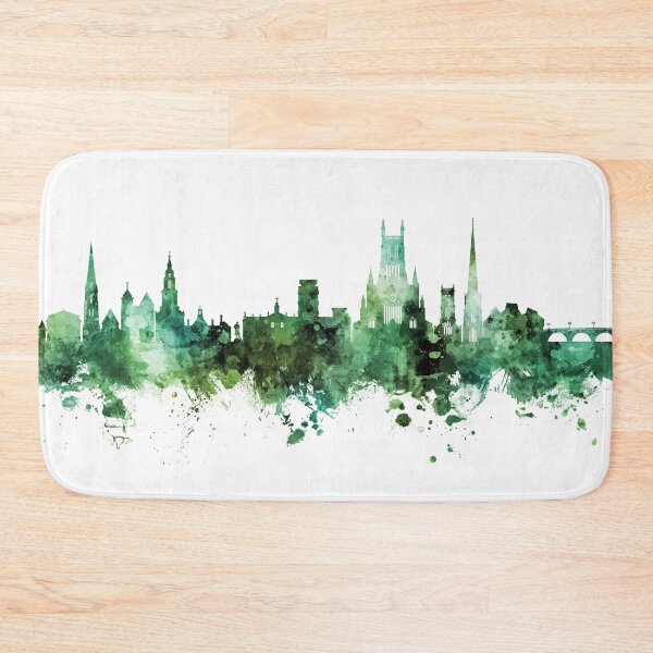 Item preview, Worcester England Skyline designed and sold by ArtPrints.