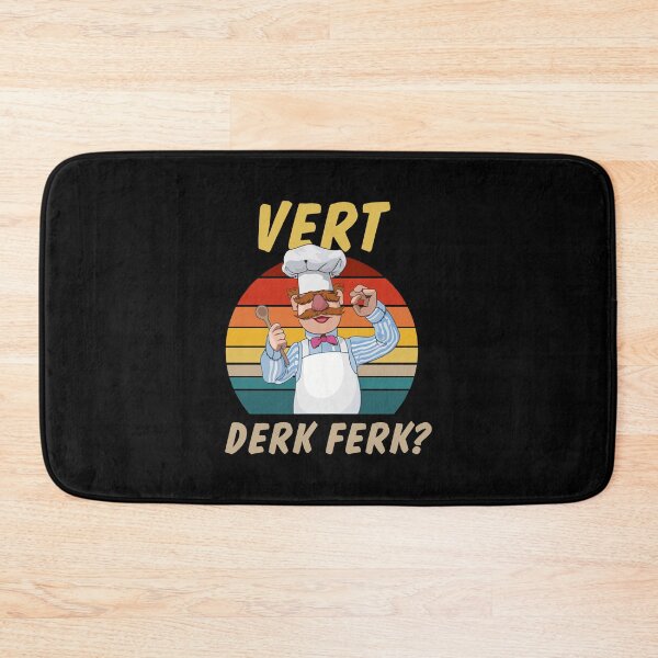 Item preview, The Swedish Chef Ferk!  Vert Derk Funny Vintage Retro designed and sold by Waleedabbasltd.