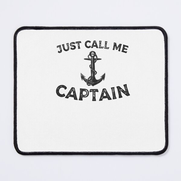 Item preview, Call Me Captain Anchor Graphic Pontoon Boating designed and sold by Leslie Smith.