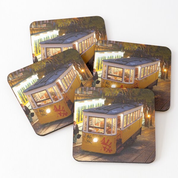 Item preview, Elevador da Gloria at dusk in Bairro Alto, Lisbon, Portugal designed and sold by Torsten  Krüger.