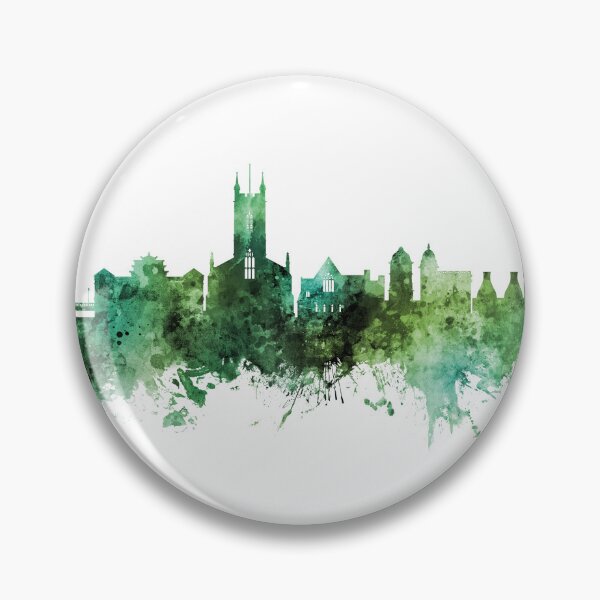 Item preview, Stoke-on-Trent England Skyline designed and sold by ArtPrints.