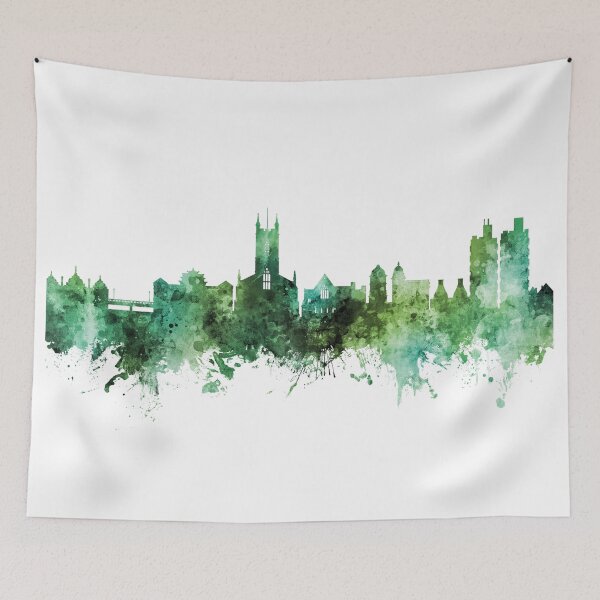 Item preview, Stoke-on-Trent England Skyline designed and sold by ArtPrints.
