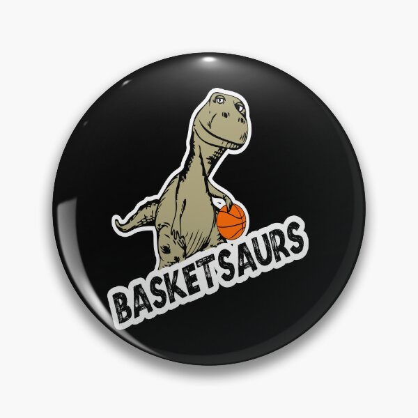 Item preview, Dinosaur Playing Basketball designed and sold by printhappy4you.