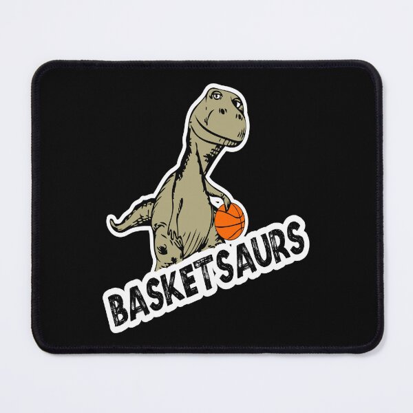 Item preview, Dinosaur Playing Basketball designed and sold by printhappy4you.