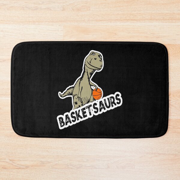 Item preview, Dinosaur Playing Basketball designed and sold by printhappy4you.